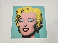 Andy Warhol - Shot Sage Blue Marilyn Lt. Ed. print signed numbered