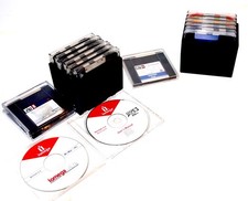 Iomega Zip drive discs 14 100MB disks & 1 250MB disk with Install & Manual CDs