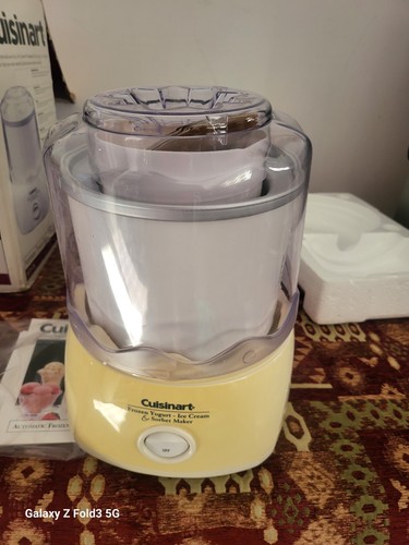 Cuisinart ice cream maker 4l - maker, 1.4l