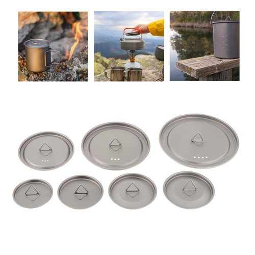 Camping pot lid ultralight - camping,