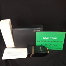 RARE 60/70s?Vintage MINI TONE Portable facial Excercise Machine & Carry Case 