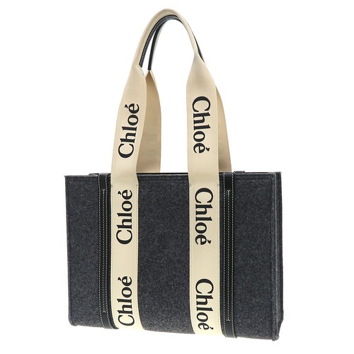 Chloe medium leather gray - chloe, tote