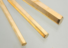 BRASS HEXAGON BAR HEXAGINAL ROD 6MM 8MM 10MM 12MM 14MM 15MM 19MM 25MM