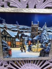 Vintage Tin' village in winter'   Churchill’s confectionery