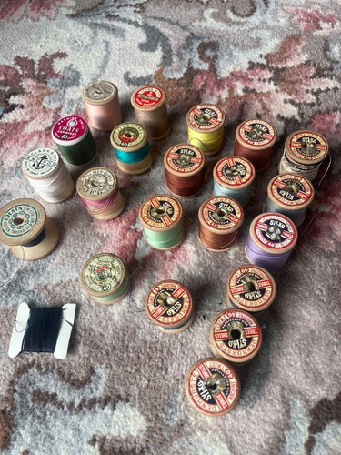 Vintage cottons reels - vintage,