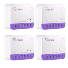4pack SONOFF WiFi shutter timer blind switch eWeLink APP control