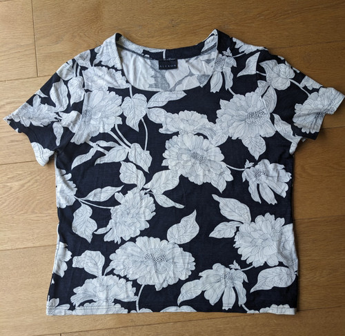 Alexon black white - black, floral