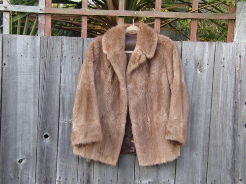 Vintage real musquash - musquash, fur