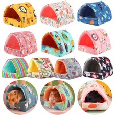 Winter Hamster House Small Animal Sleeping Bed Warm Mat Guinea Pig Nest