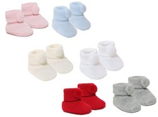 Baby Pom Pom Booties Newborn