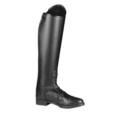 Horse Riding Tall Boots Unisex Leather Zip Up Walking Competition Field Shoes