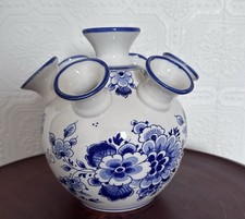 Delft Blue Tulip Vase |