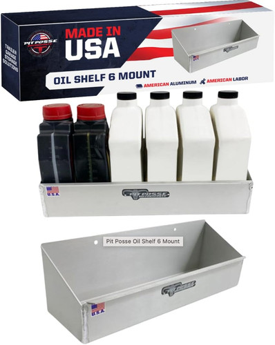 Automotive oil shelf - caddy,