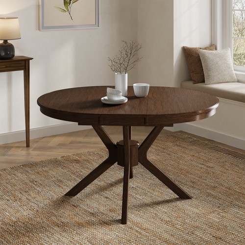 Large walnut round oval - walnut,