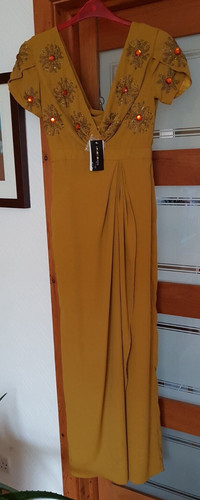 Virgos lounge dress yellow - virgos,
