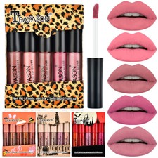 5Pcs Matte Liquid Lipstick