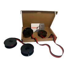 2x Olympia Splendid 33/66/99 Typewriter Ribbon Red & Black - ZenTypewriters