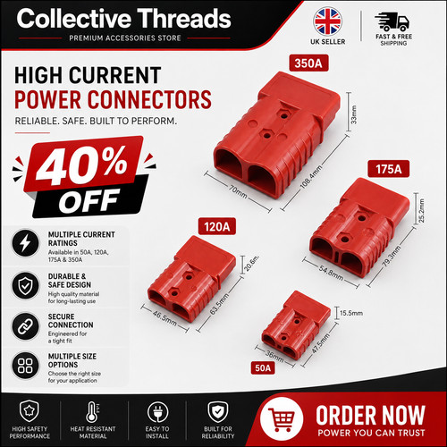 4pcs anderson plug 50a 175a - 4pcs,
