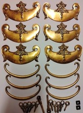 Brass Drawer Pulls Cabinet