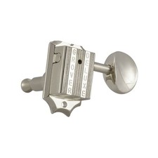 Grover 136 Kluson Deluxe Style Tuners 6 In-Line Right Handed w/ Bolt Bushing (N…