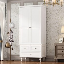 2 Door Armoire Wardrobe Closet