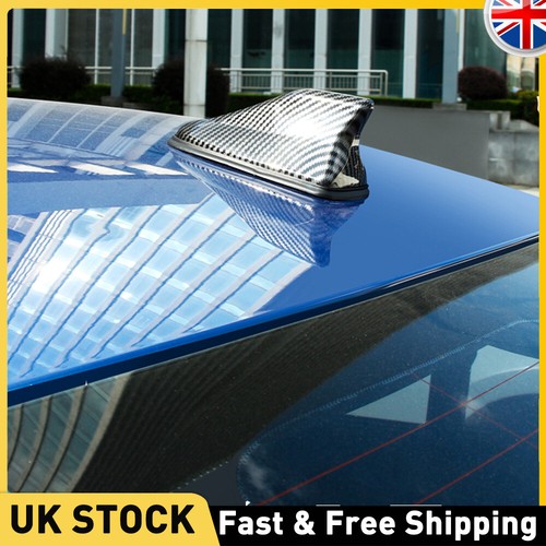 Black car shark fin - car,