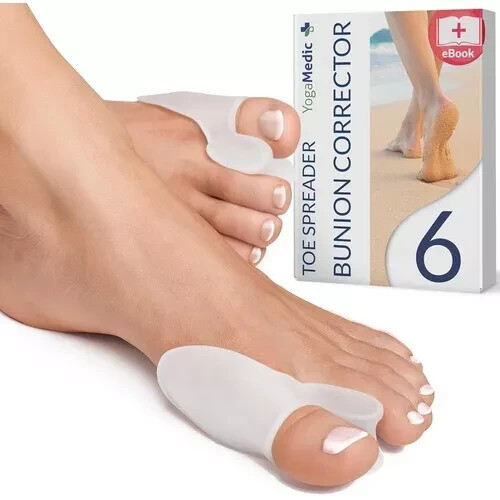 Silicone toe spreader - 6, x