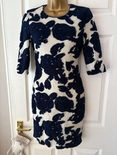 Reiss Women's Knee-Length flocked dress sz 8 glittery 