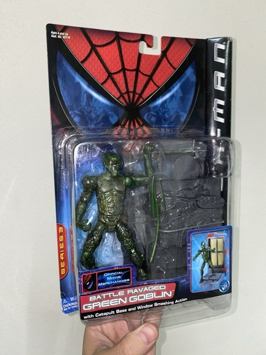 Battle ravaged green goblin - battle,