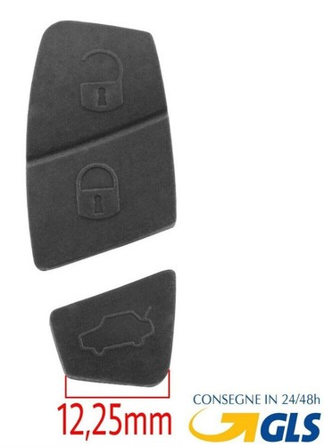 Rubber buttons black - 3,