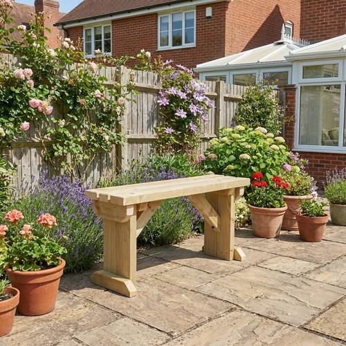 Picnic bench hollies wooden - bench,