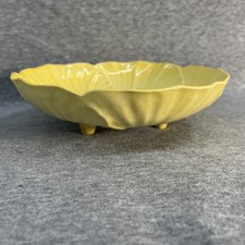 Vintage Carlton Ware Buttercup Serving Bowl With Legs Australian Design Ceramic
