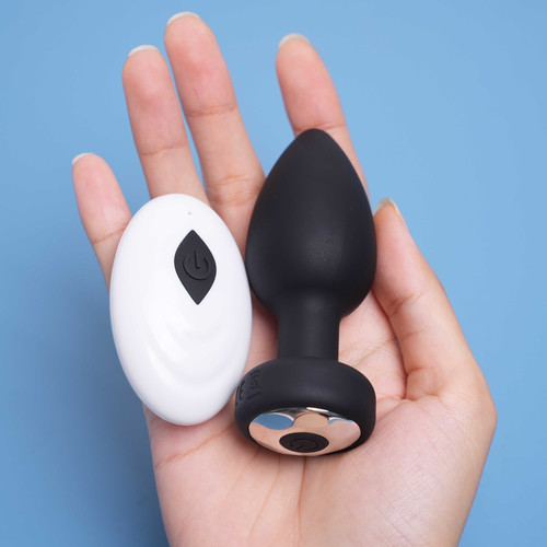 Remote anal butt plug - anal,