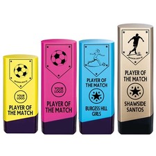 Football Trophies Prime Player of the Match Football Trophy Award 3 sizes