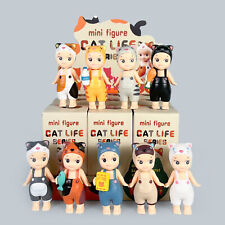 2025 Sonny Angel Cat Life Series Mini Figure Blind Box Toys Gift