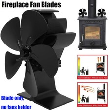 5-Blades Log Burner Heat
