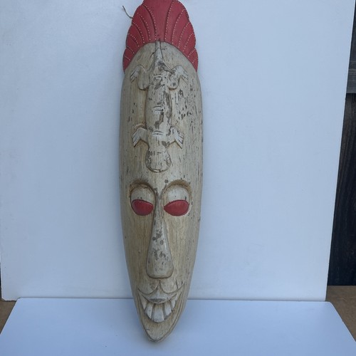 African long face - long, wood