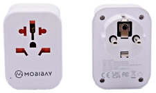 UK to EU Travel Adapter, UK to European Plug Adapter With 3 USB
