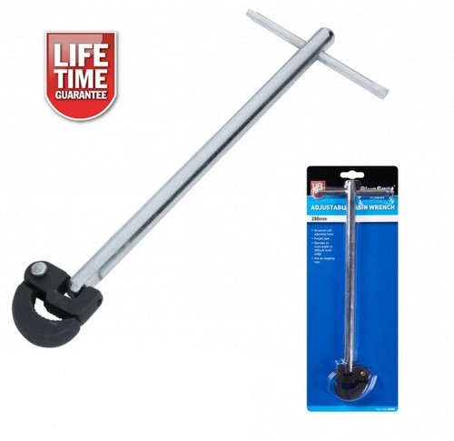 Adjustable basin wrench - 11",