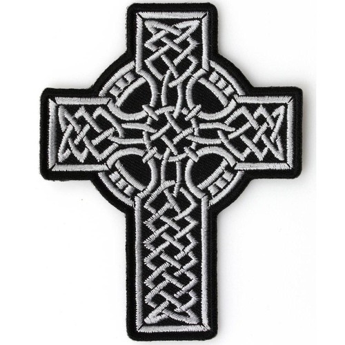 Embroidered celtic design - embroidered,