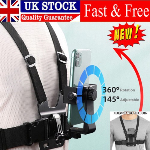 Chest strap harness - strap, mount