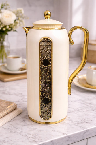 Luxury coffee flask gold - flask,