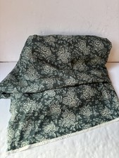 Vintage Green Floral Fabric