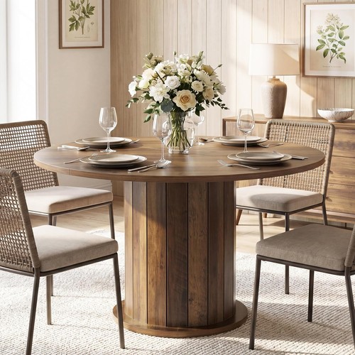 Round dining table for 4 - for, 4-6