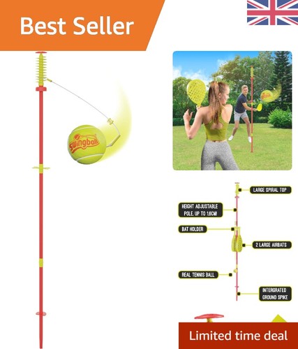 Classic swingball set red - swingball,