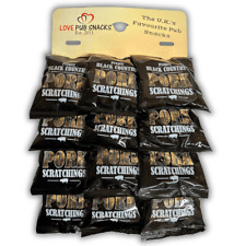 Pub Hanging Card Black Country Pork Scratchings 12x60g