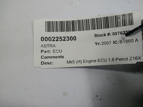 2007 vauxhall astra 55559394 - 2007,