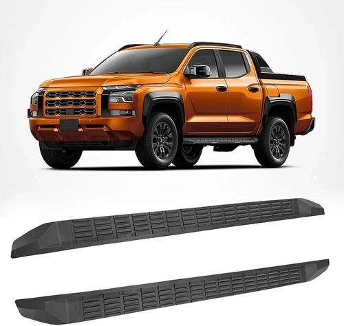 Black running board - black,