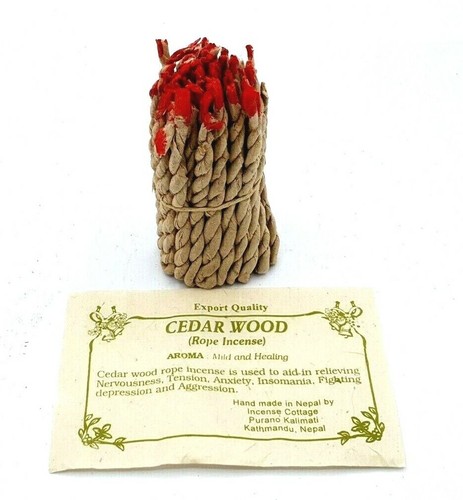 Rope incense ceder wood - incense, 40