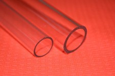 CLEAR ACRYLIC PERSPEX PIPE 18MM X 12MM TUBE BAR HOLLOW LENGTHS 50MM UPTO 1000MM
